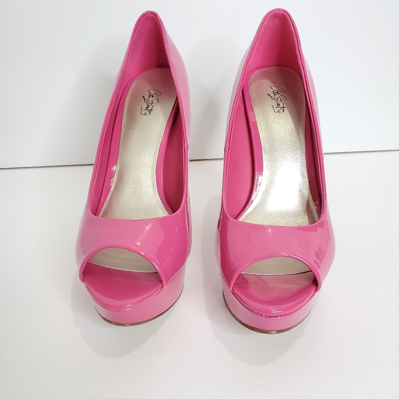 City Streets "Marley" Open Toe Heels - Picture 3 of 6